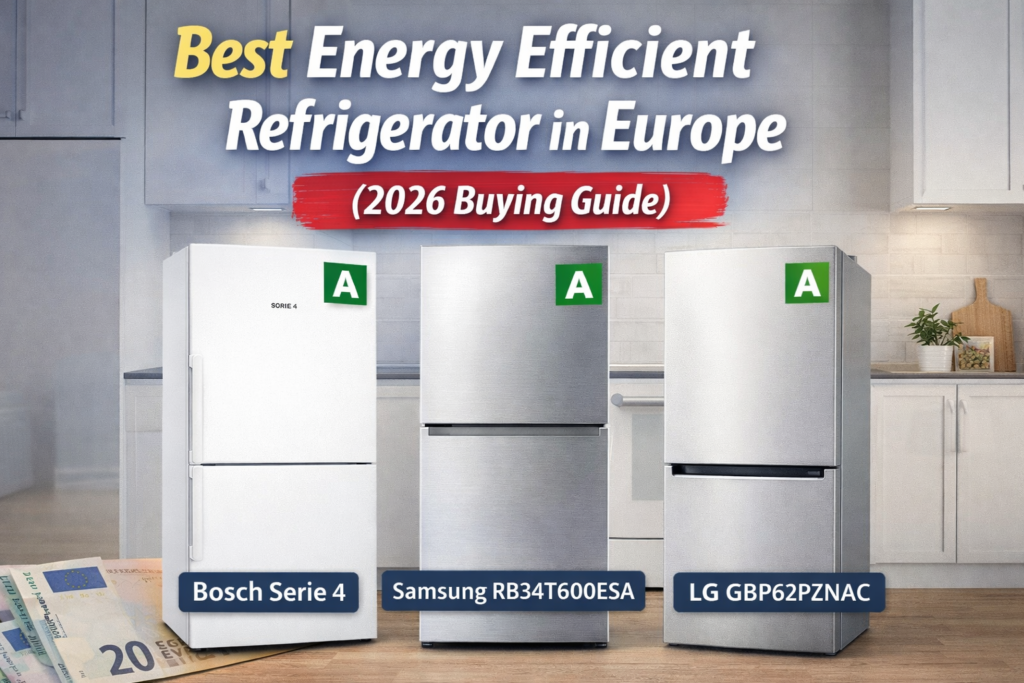 Best Energy Efficient Refrigerator in Europe (2026 Buying Guide)