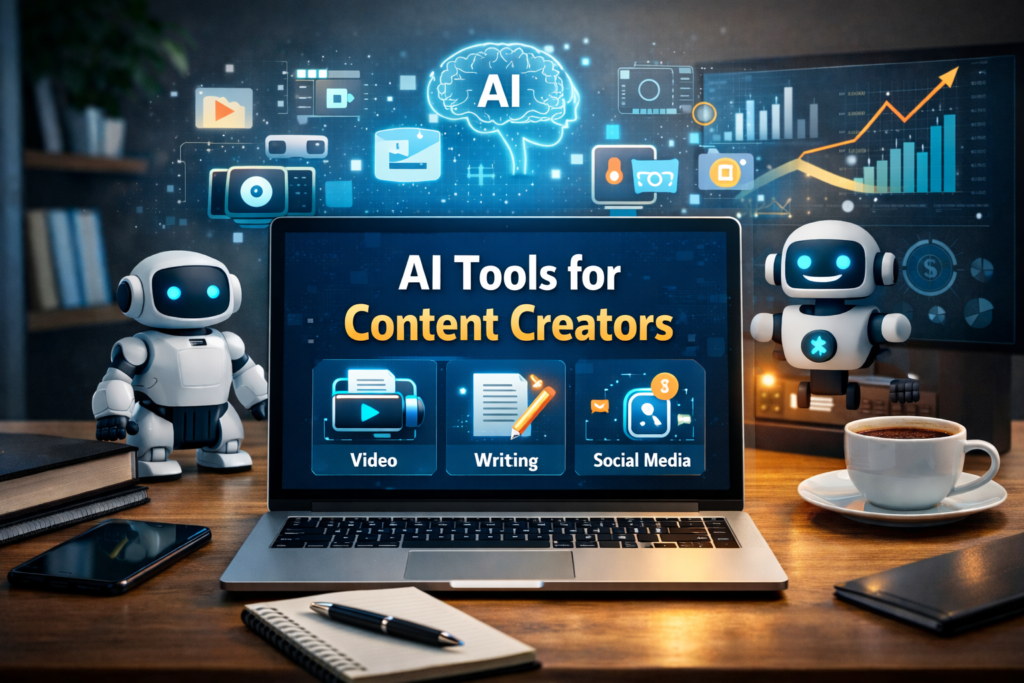 Best AI tools for content creators in 2026