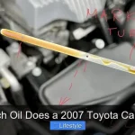 What Type of Oil Does a 2007 Toyota Camry Take for Best Performance