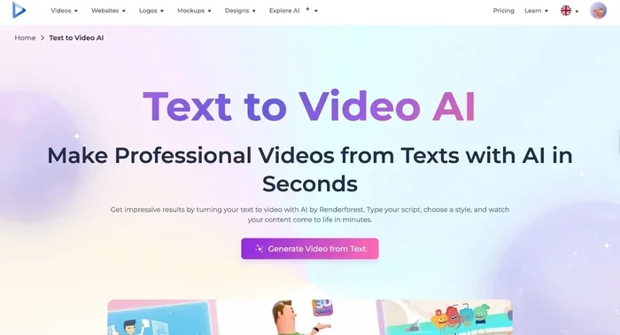 Best AI Tool To Turn Text Into Video For You