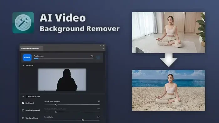 Best AI Tool To Remove Background From Video For You