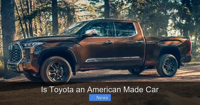 What Percentage of Toyotas Are Made in America Today