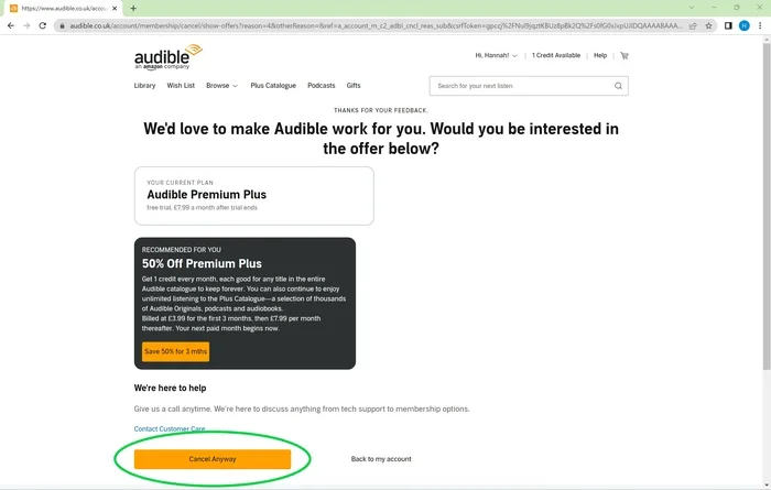 How to Cancel Audible After Free Trial Without Paying Fees