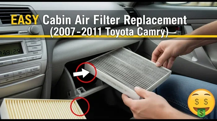How to Change Cabin Air Filter Toyota Camry Easily