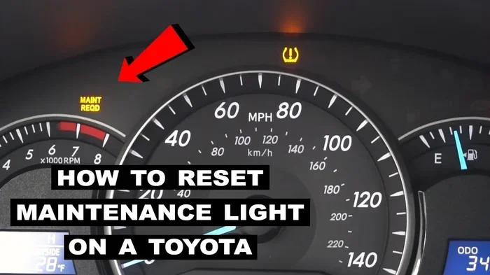 How to Reset Maintenance Light in Toyota Camry Now