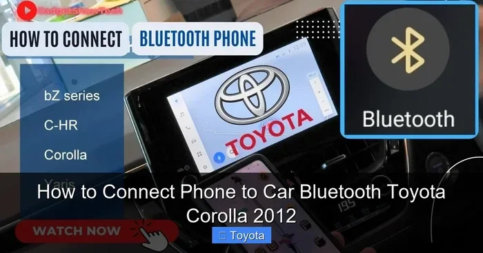 How to Connect to Toyota Bluetooth in Easy Steps