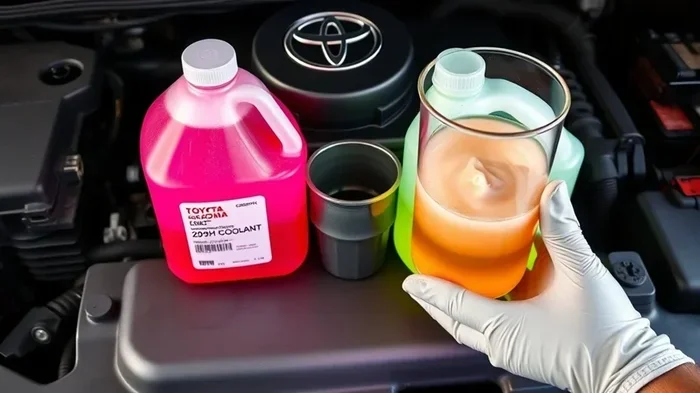 What Color Is Toyota Coolant and How to Identify It