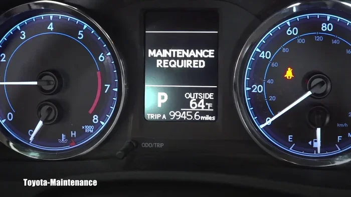 How to Reset Maintenance Required on Toyota Corolla