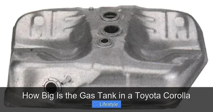 How Many Gallons Are in a Toyota Corolla Fuel Tank Size