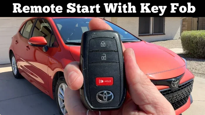 How to Start Toyota Corolla With Key Fob Fast