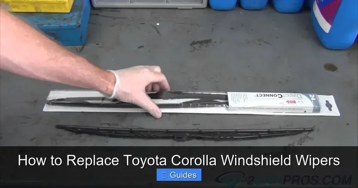 How to Replace Toyota Corolla Windshield Wipers Easily