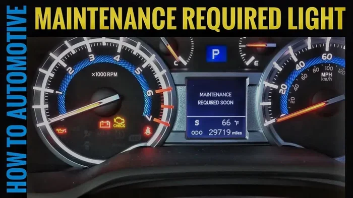 How Do You Turn Off Maintenance Light On Toyota Quickly