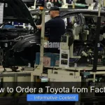 Can You Order a Toyota From the Factory Direct Today