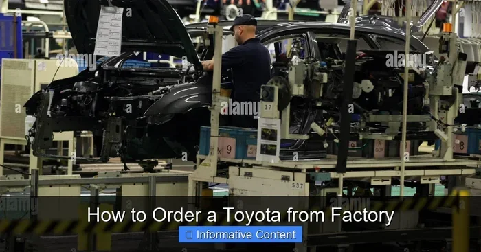 Can You Order a Toyota From the Factory Direct Today