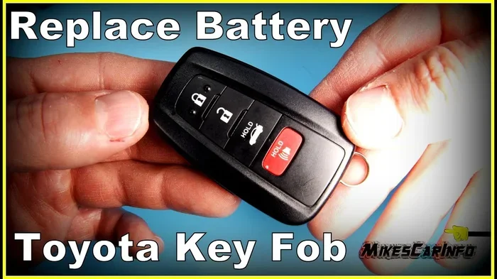 How to Replace Toyota Key Fob Battery Quickly and Easily