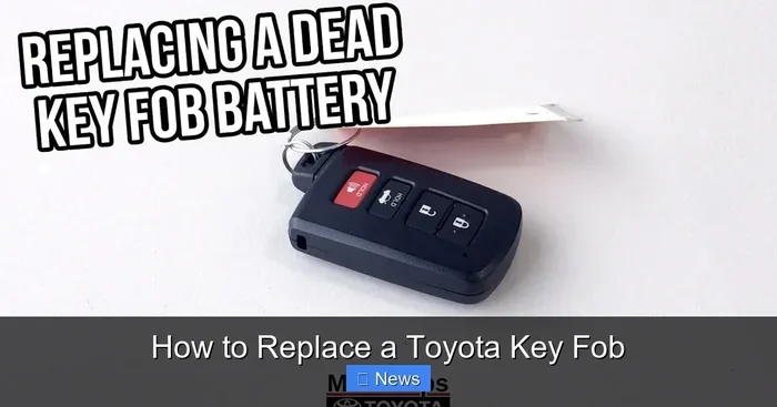 How to Open a Toyota Key Fob Quickly and Safely