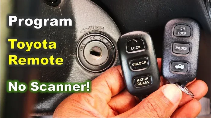 How To Reprogram A Toyota Key Fob Quickly And Easily