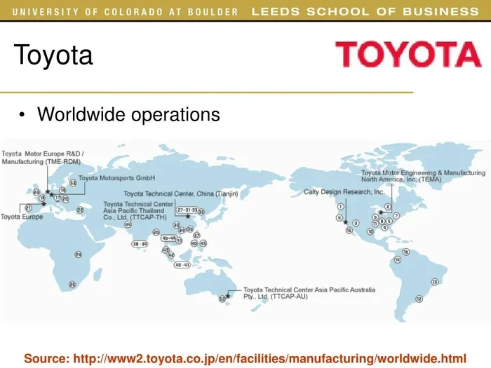 Where Do Toyota Parts Come From Global Supply Chain Facts
