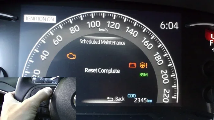 What Does Engine Maintenance Required Mean On Toyota RAV4