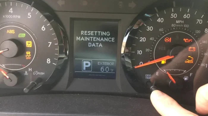 How to Reset Maintenance Light on Toyota Sienna