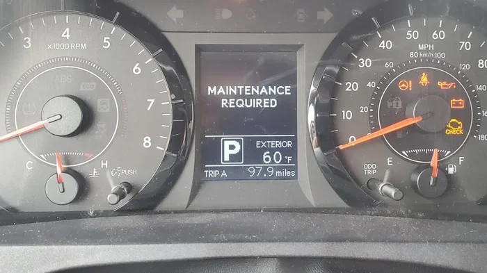 How to Reset Toyota Sienna Maintenance Light Quickly