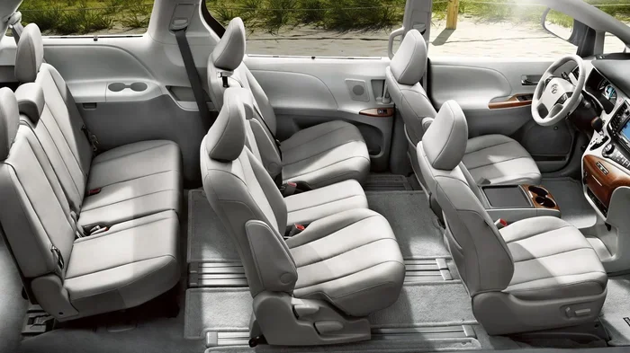 How Many Passengers Toyota Sienna Seats Plus Cargo Space