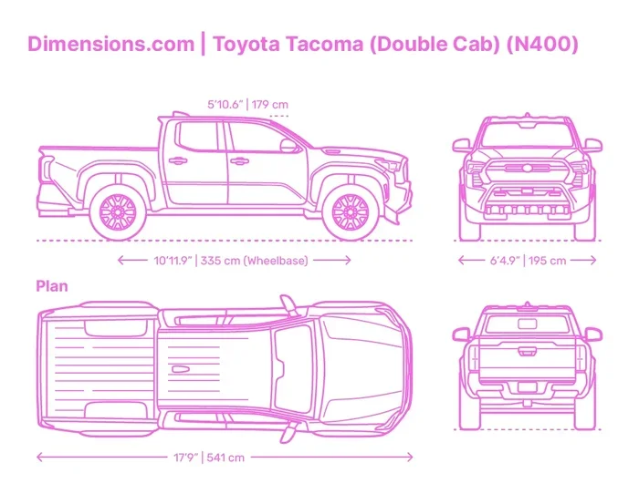 How Long Is the Toyota Tacoma Dimensions and Length Guide