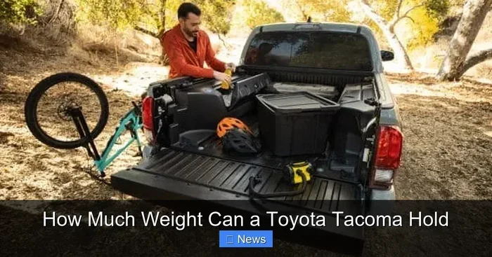 How Heavy Is a Toyota Tacoma Find Out the Real Weight